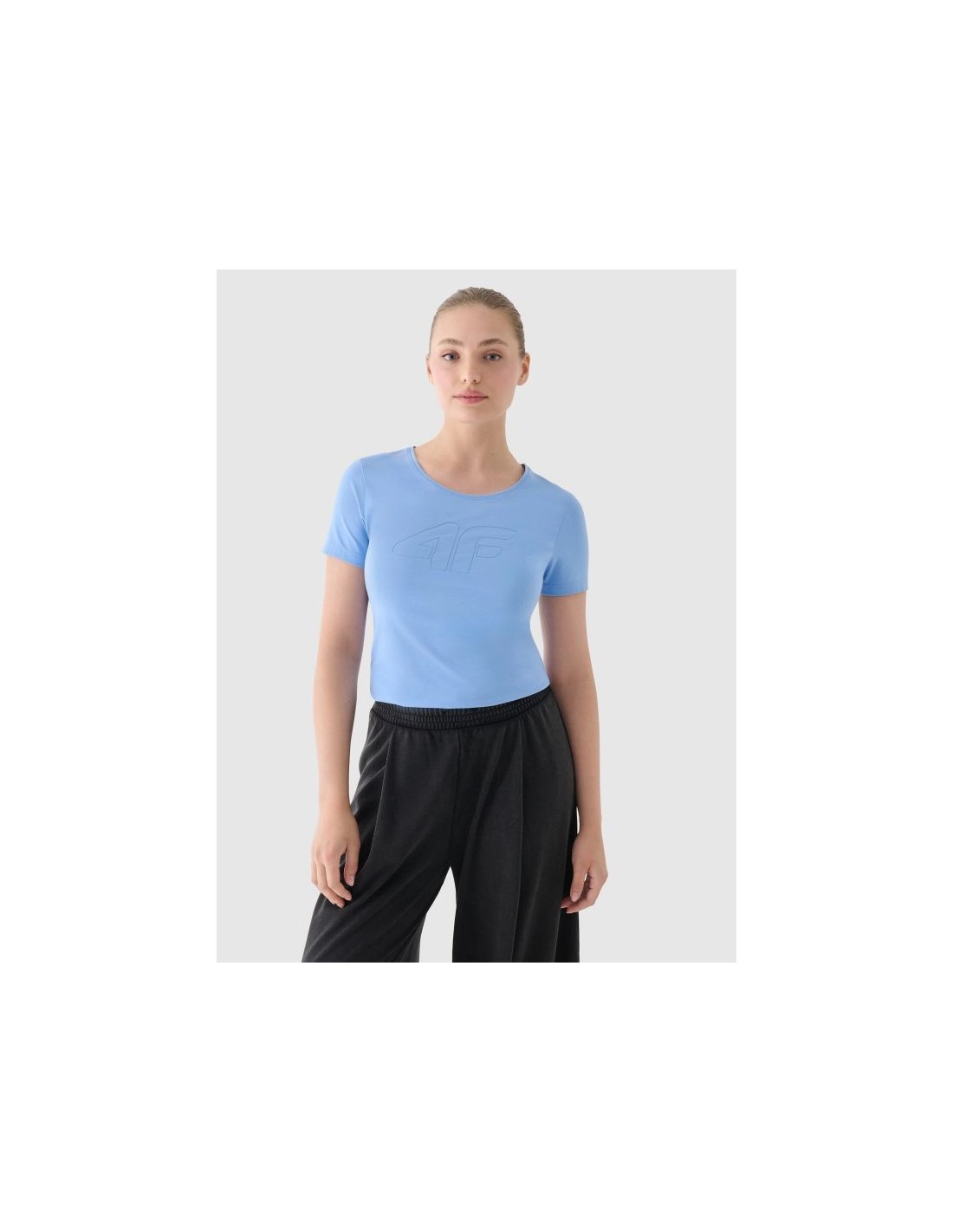 Women's slim Tshirt with print 4F 4FWMM00TTSHF184632S