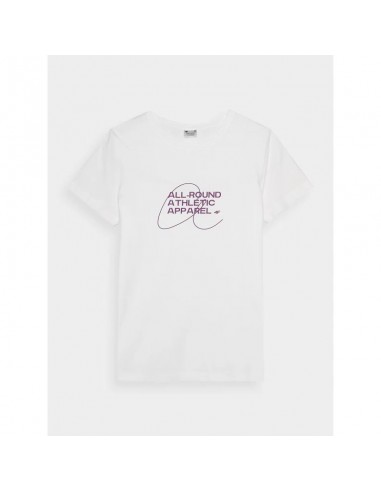 Women's slim Tshirt with print 4F...