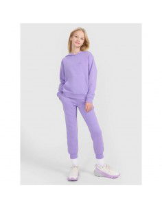 Girls' jogger sweatpants 4F... 2