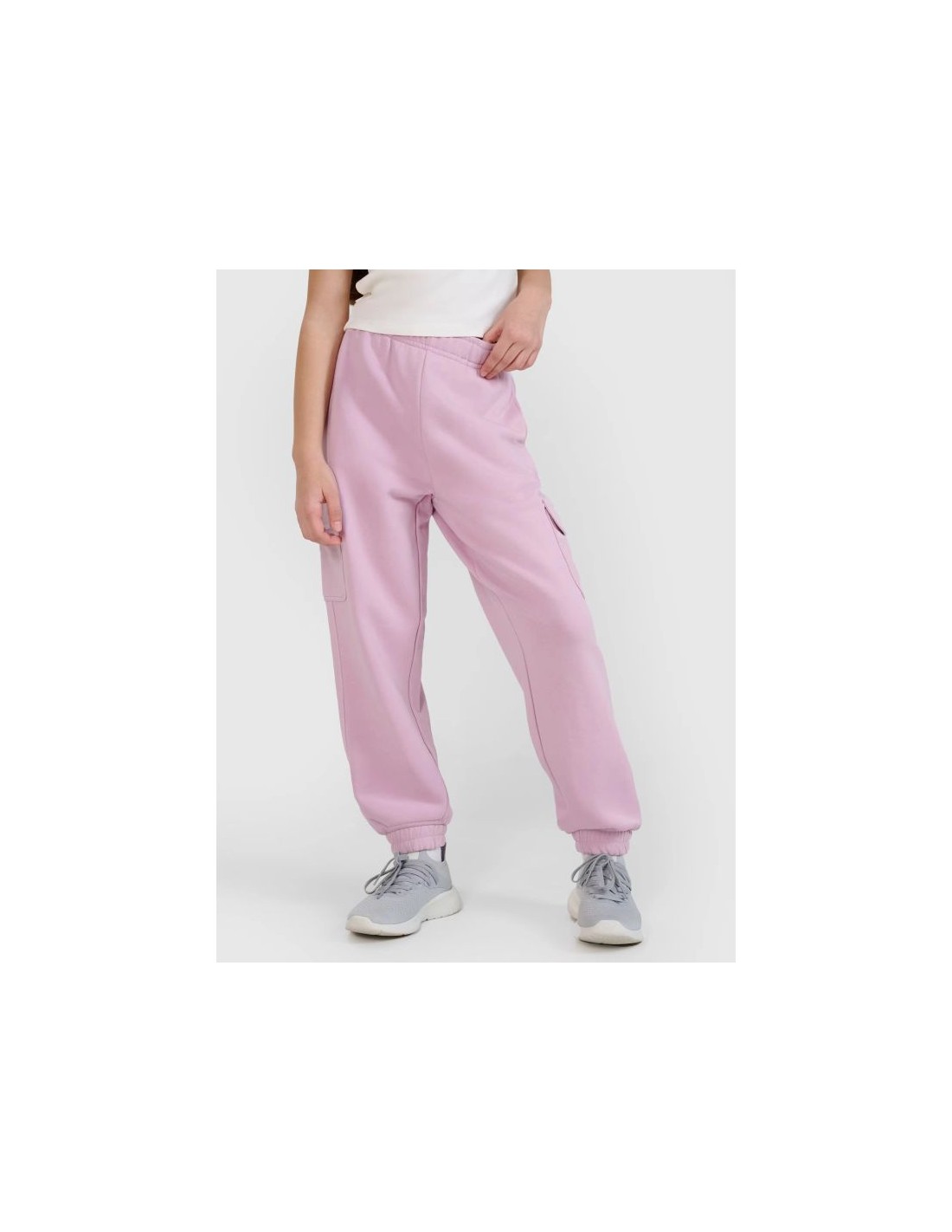Girls' jogger sweatpants 4F 4FJWSS25TTROF113552S