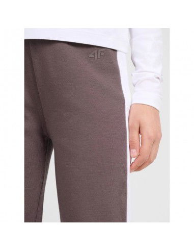 Girls' sweatpants with flared legs 4F...