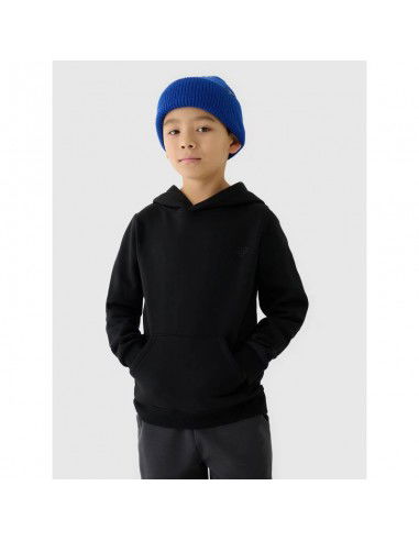 Boy's sweatshirt with hood open 4F...