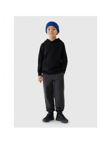 Boy's sweatshirt with hood open 4F...