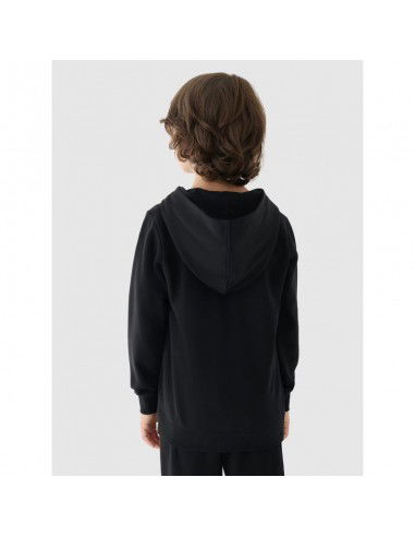 Boy's sweatshirt with hood open 4F...