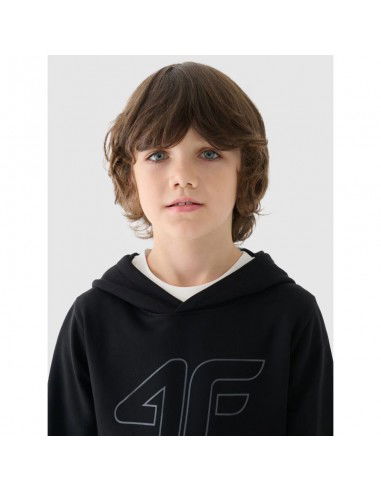 Boy's sweatshirt with hood open 4F...
