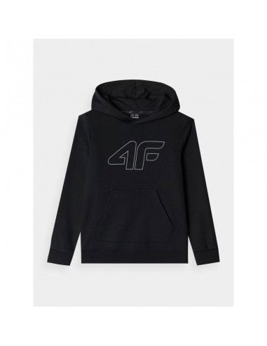 Boy's sweatshirt with hood open 4F...