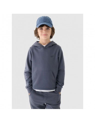 Boy's sweatshirt with hood open 4F...