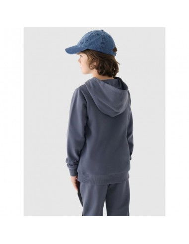 Boy's sweatshirt with hood open 4F...