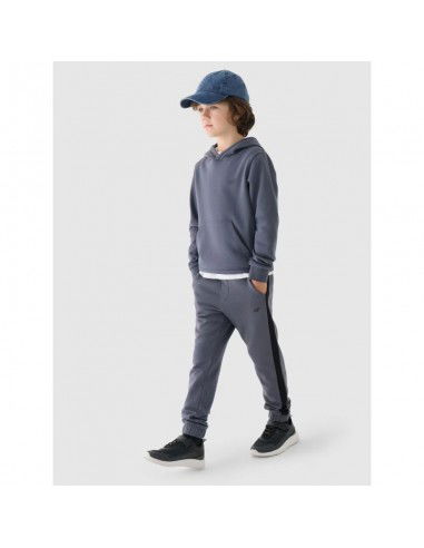Boy's sweatshirt with hood open 4F...