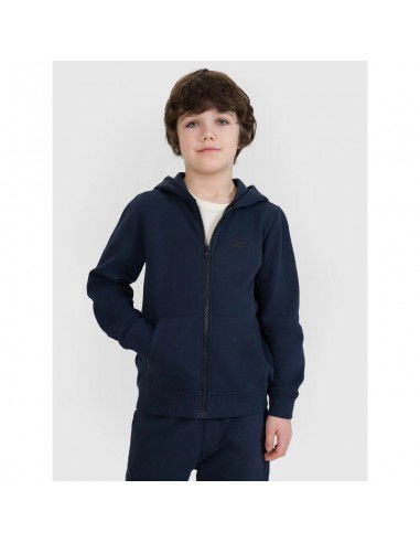 Boy's zipup sweatshirt with hood 4F...