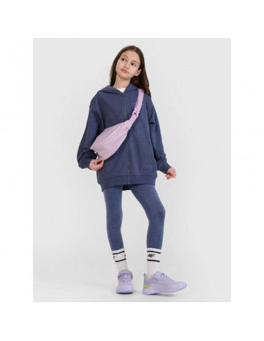 Girls' sweatshirt with a hood 4F...