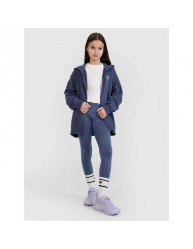 Girls' sweatshirt with a hood 4F...