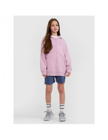 Girls' sweatshirt with a hood 4F...