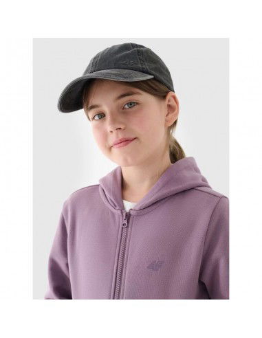 Girls' sweatshirt with a hood 4F...