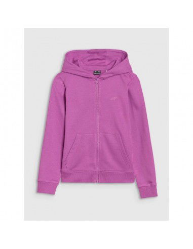 Girls' sweatshirt with a zipper and...