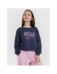 Girls' sweatshirt without a...