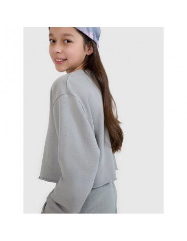 Girls' sweatshirt without a hood 4F...