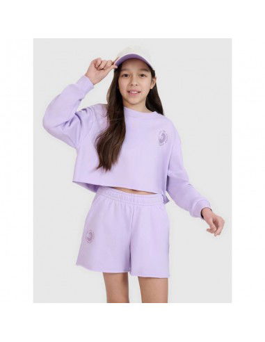 Girls' sweatshirt without a hood 4F...