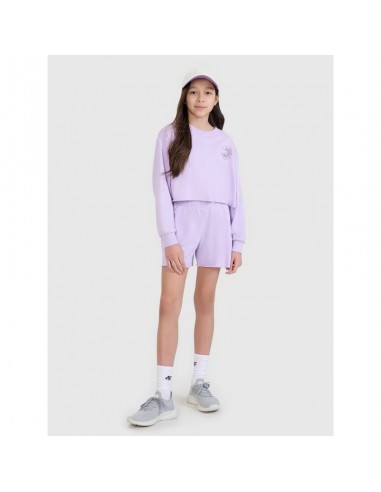 Girls' sweatshirt without a hood 4F...