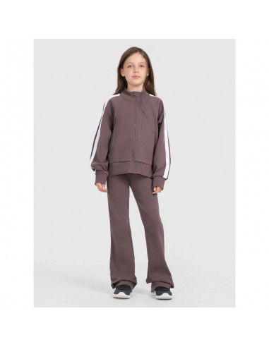 Girls' zipup sweatshirt without hood...