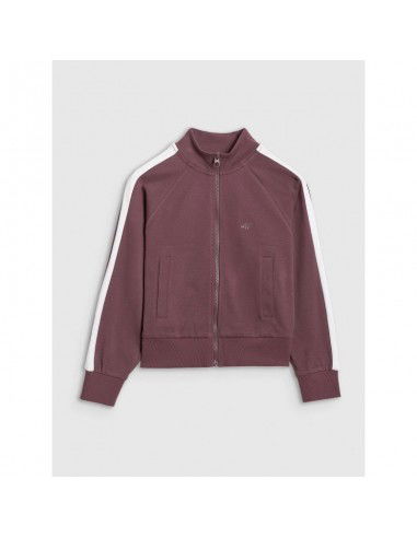 Girls' zipup sweatshirt without hood...