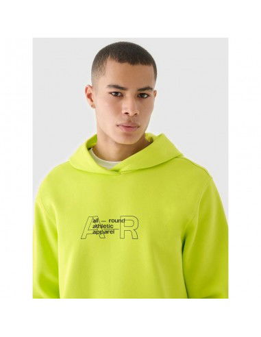 Men's sweatshirt with hood open 4F...
