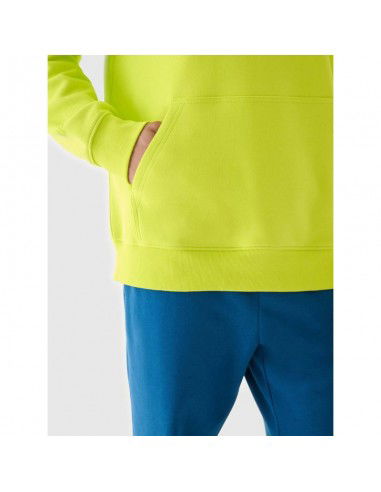 Men's sweatshirt with hood open 4F...