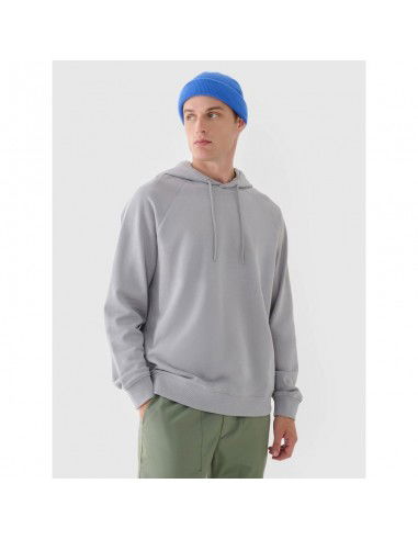 Men's sweatshirt with hood open 4F...