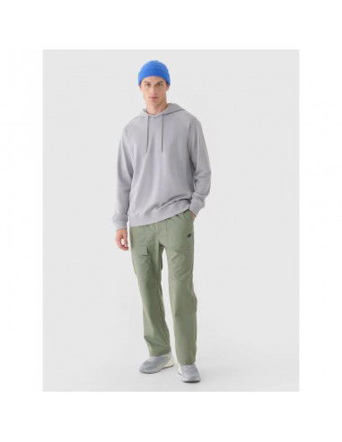 Men's sweatshirt with hood open 4F...