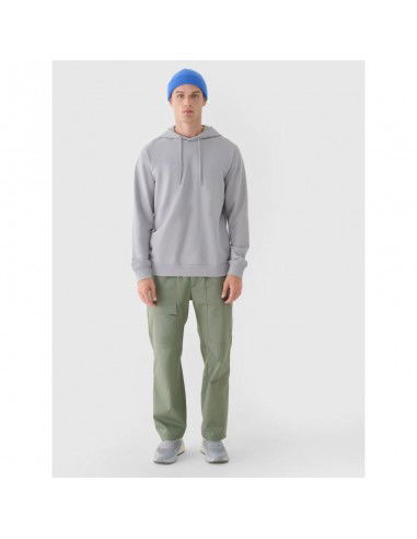 Men's sweatshirt with hood open 4F...