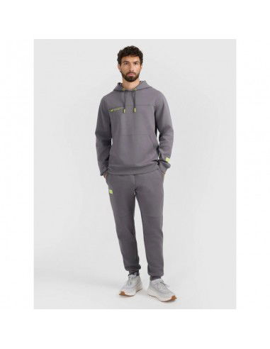 Men's sweatshirt with hood open 4F...