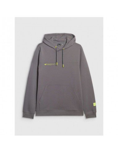 Men's sweatshirt with hood open 4F...