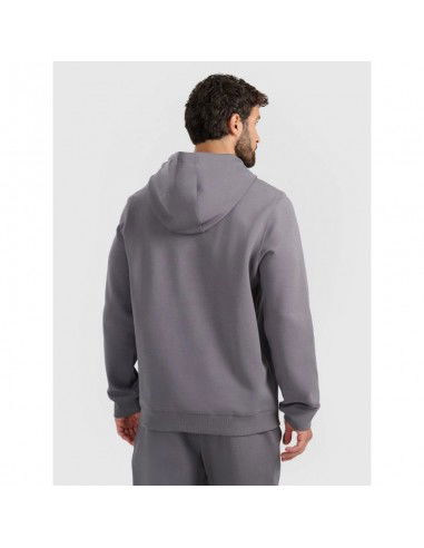 Men's sweatshirt with hood open 4F...
