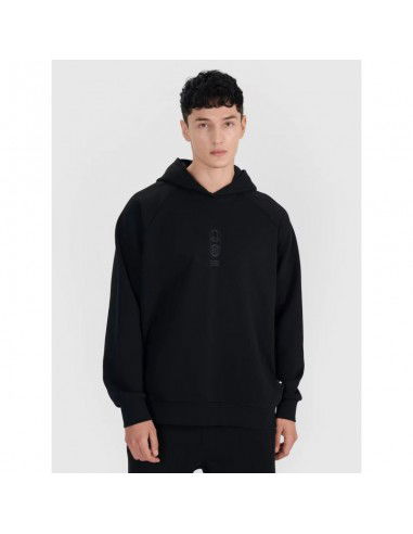 Men's sweatshirt with hood open 4F...