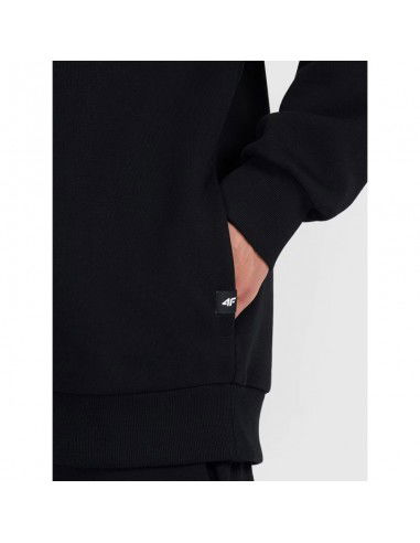 Men's sweatshirt with hood open 4F...