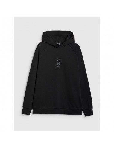 Men's sweatshirt with hood open 4F...
