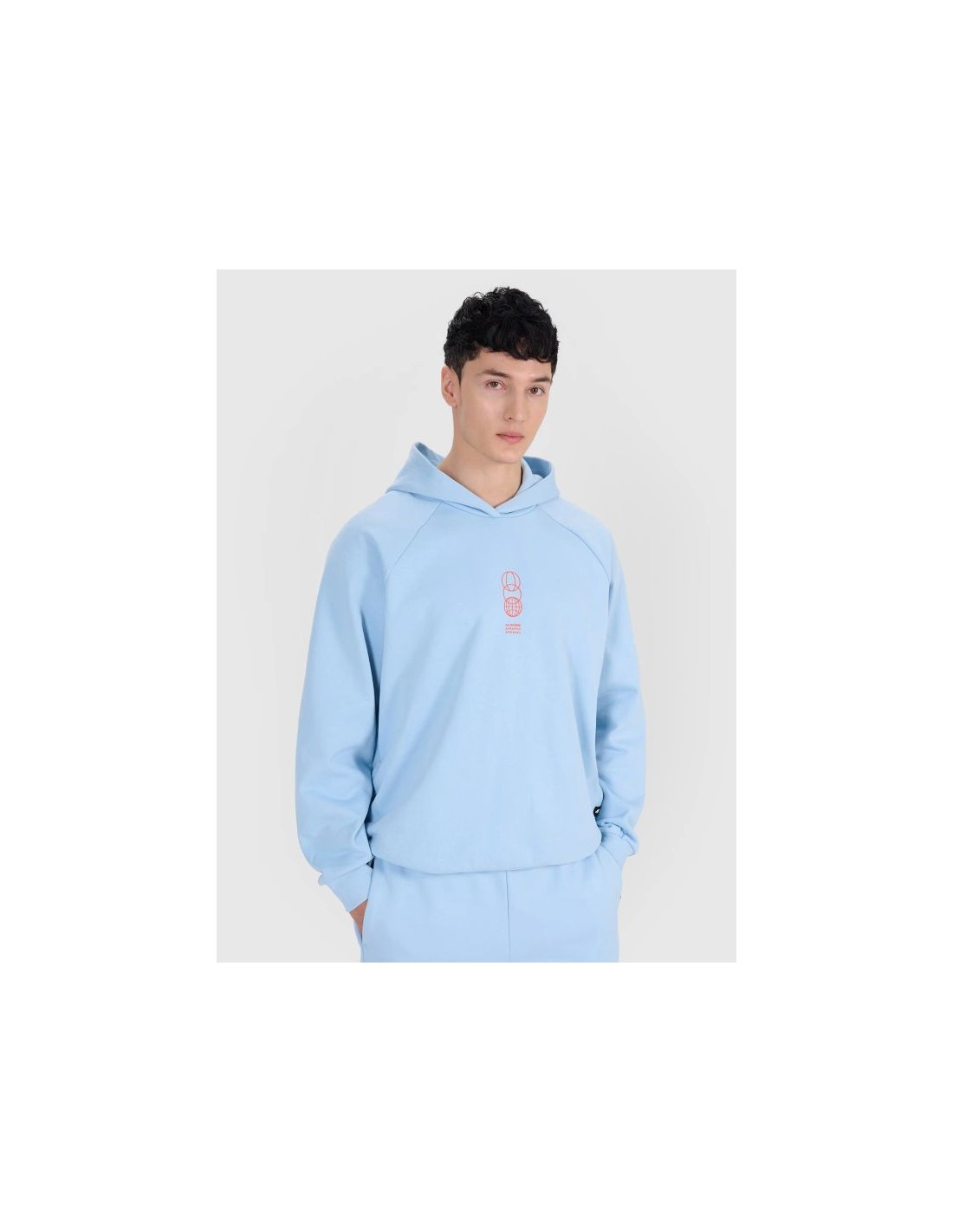 Men's sweatshirt with hood open 4F 4FRSS25TSWSM211134S