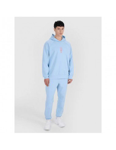 Men's sweatshirt with hood open 4F...