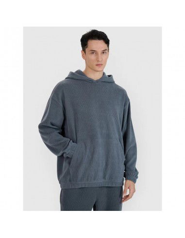 Men's sweatshirt with hood open 4F...