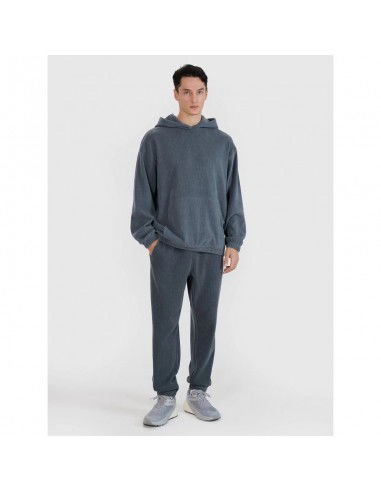 Men's sweatshirt with hood open 4F...