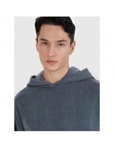 Men's sweatshirt with hood open 4F...