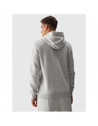 Men's sweatshirt with hood open 4F...