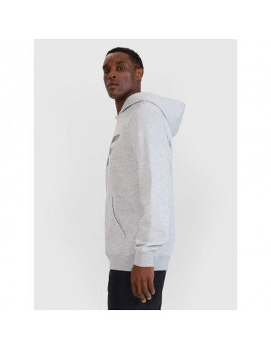 Men's sweatshirt with hood open 4F...
