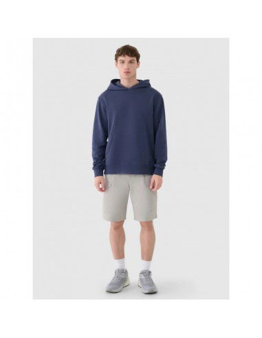 Men's sweatshirt with hood open 4F...