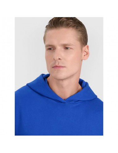 Men's sweatshirt with hood open 4F...