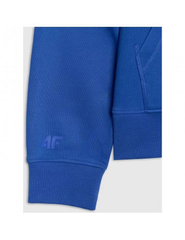 Men's sweatshirt with hood open 4F...