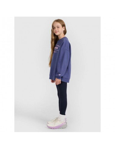 Oversized sweatshirt without a hood...