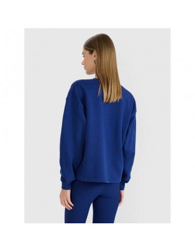 Oversized sweatshirt without a hood...