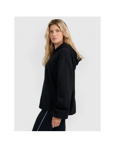 Women's sweatshirt with hood open 4F...