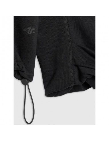 Women's sweatshirt with hood open 4F...